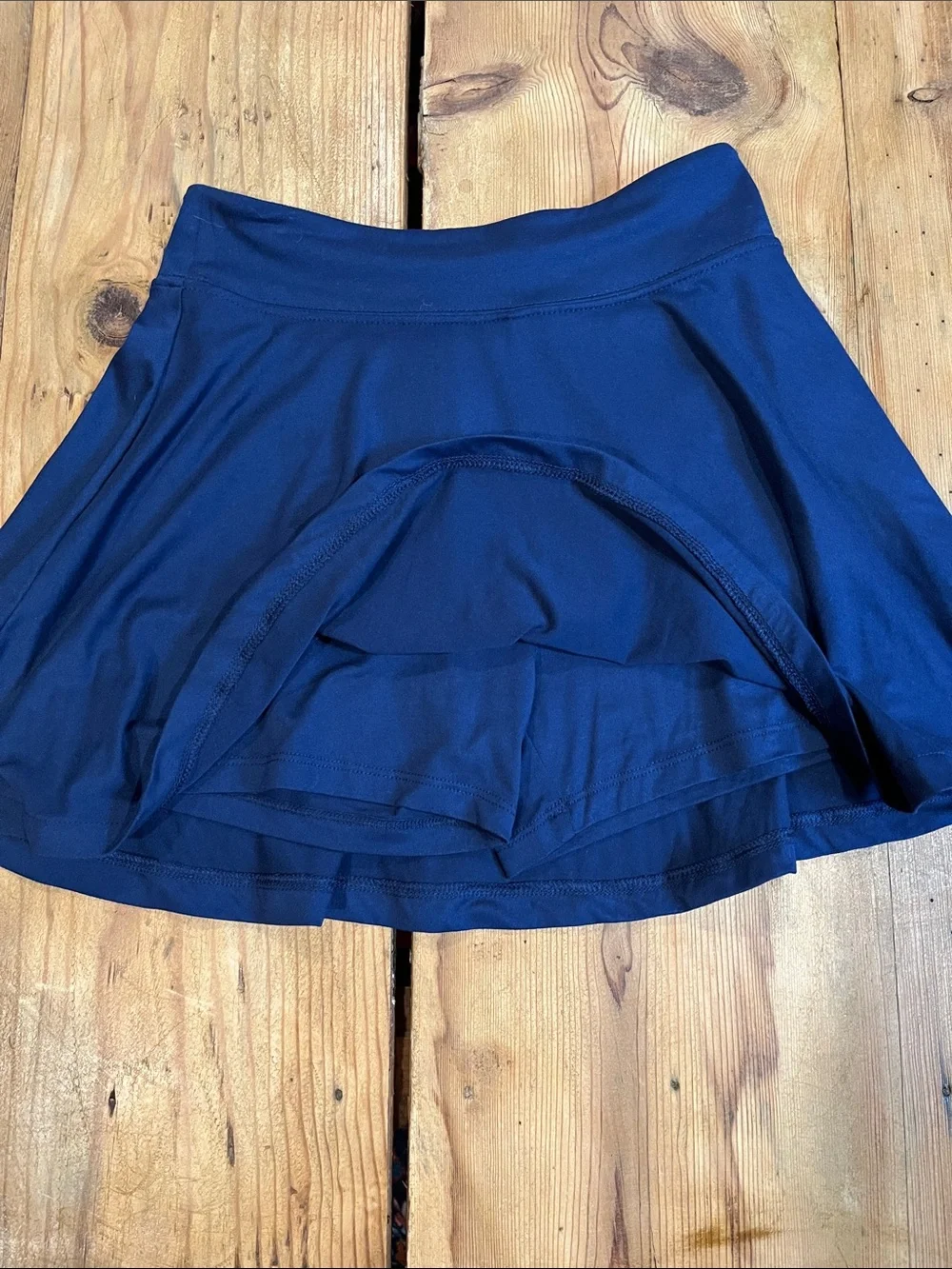 CREWCUTS 10 Navy Blue Skorts Lined Skirt